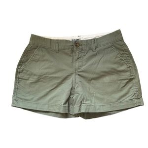 Old Navy Everyday Mid-Rise 5” Short Ferns Worth (Green) Size 2